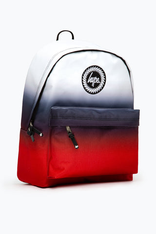 HYPE BLACK & RED GRADIENT BACKPACK