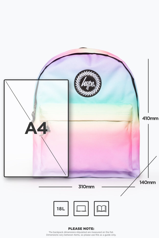 HYPE PASTEL GRADIENT BACKPACK