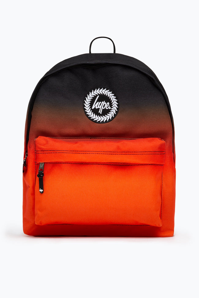 HYPE BLACK RED & ORANGE GRADIENT BACKPACK