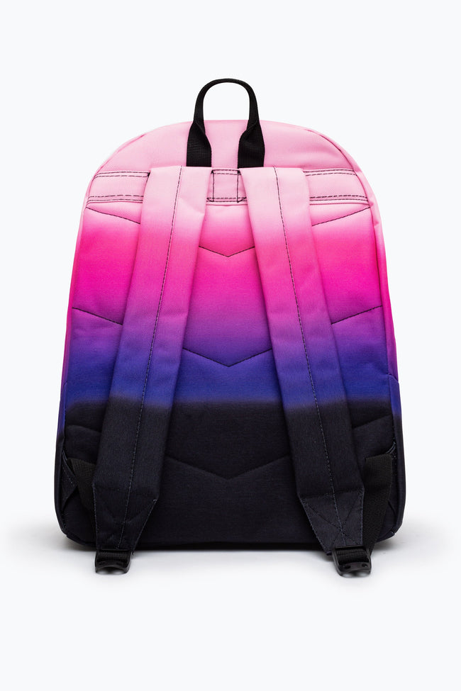 HYPE BLACK PINK & PURPLE GRADIENT BACKPACK