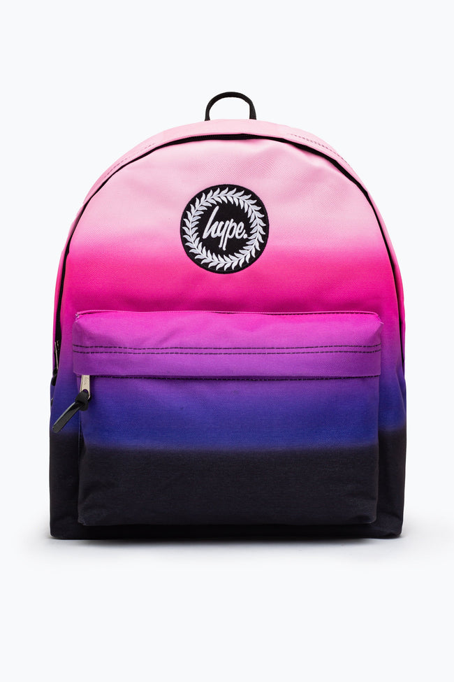 HYPE BLACK PINK & PURPLE GRADIENT BACKPACK