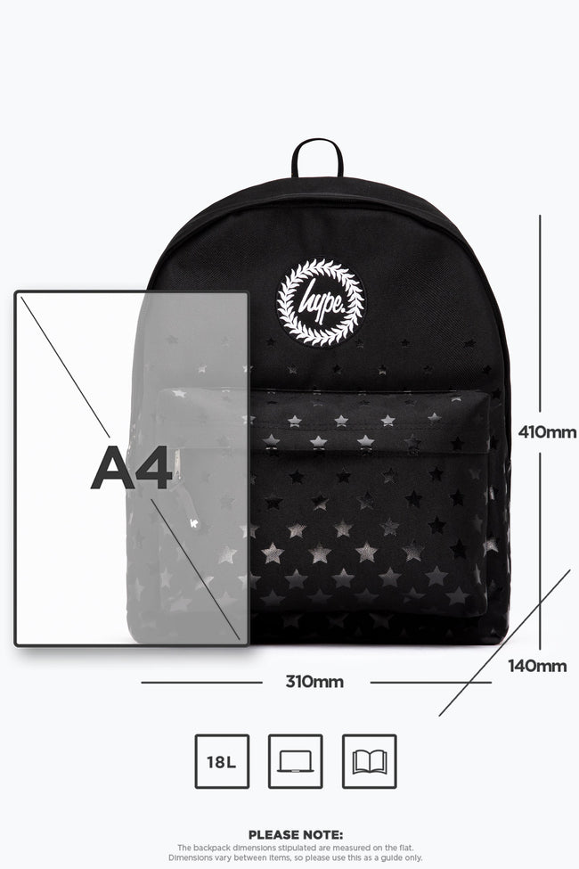 HYPE BLACK HALF TONE BACKPACK