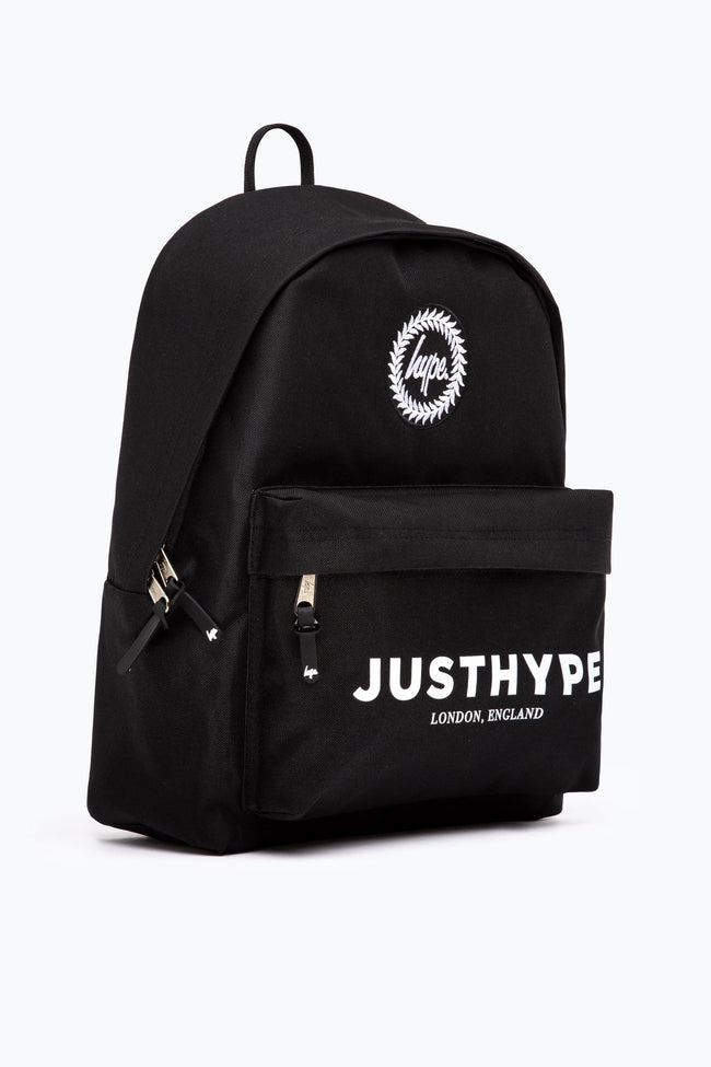 HYPE BLACK LOGO BACKPACK