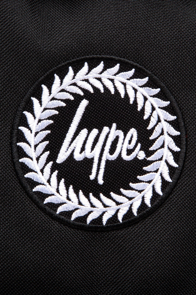 HYPE BLACK LOGO BACKPACK