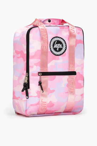 HYPE PASTEL CAMO BOXY BACKPACK