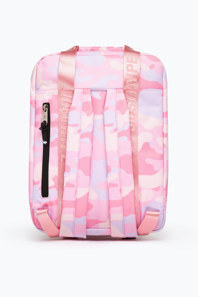 HYPE PASTEL CAMO BOXY BACKPACK