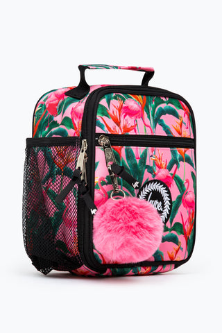 HYPE PINK FLAMINGO RAINFOREST LUNCHBOX