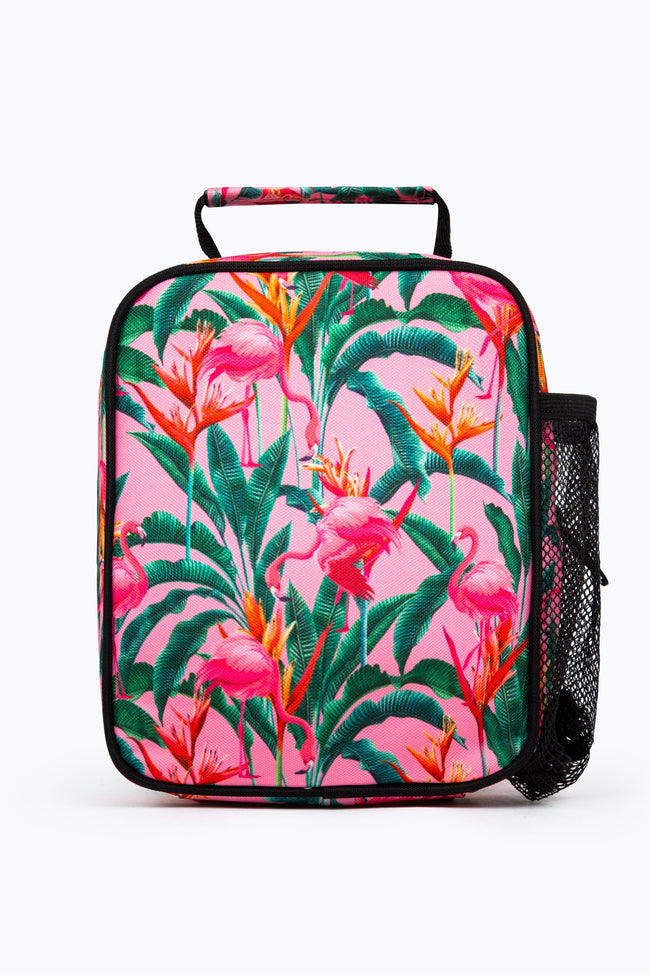 HYPE PINK FLAMINGO RAINFOREST LUNCHBOX