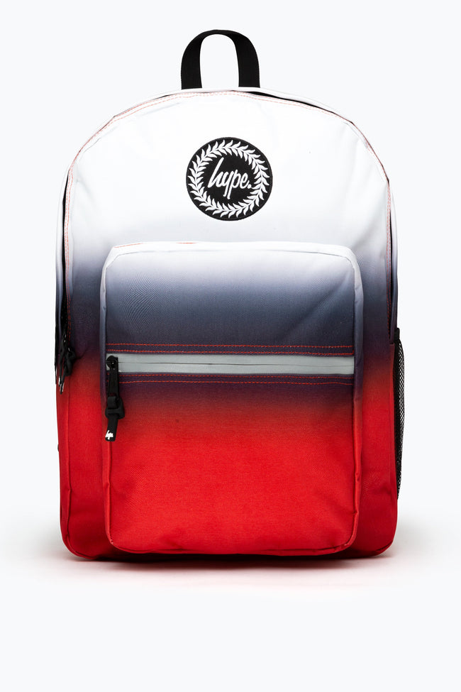 HYPE BLACK & RED GRADIENT UTILITY BACKPACK