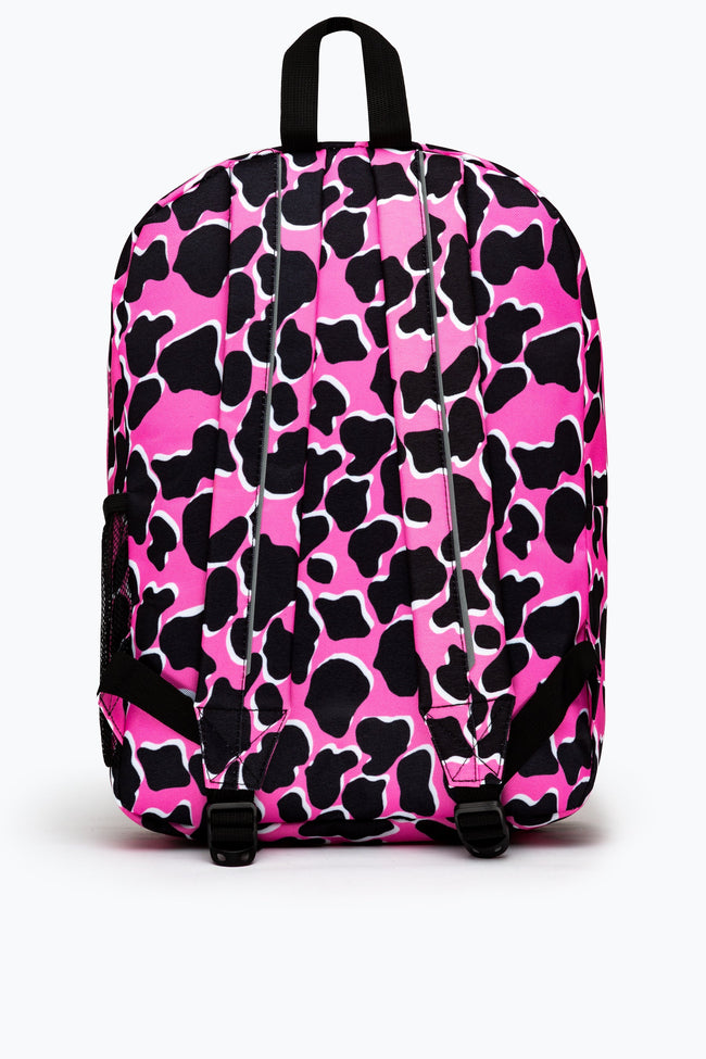 HYPE PINK & BLACK OUTLINE ANIMAL UTILITY BACKPACK