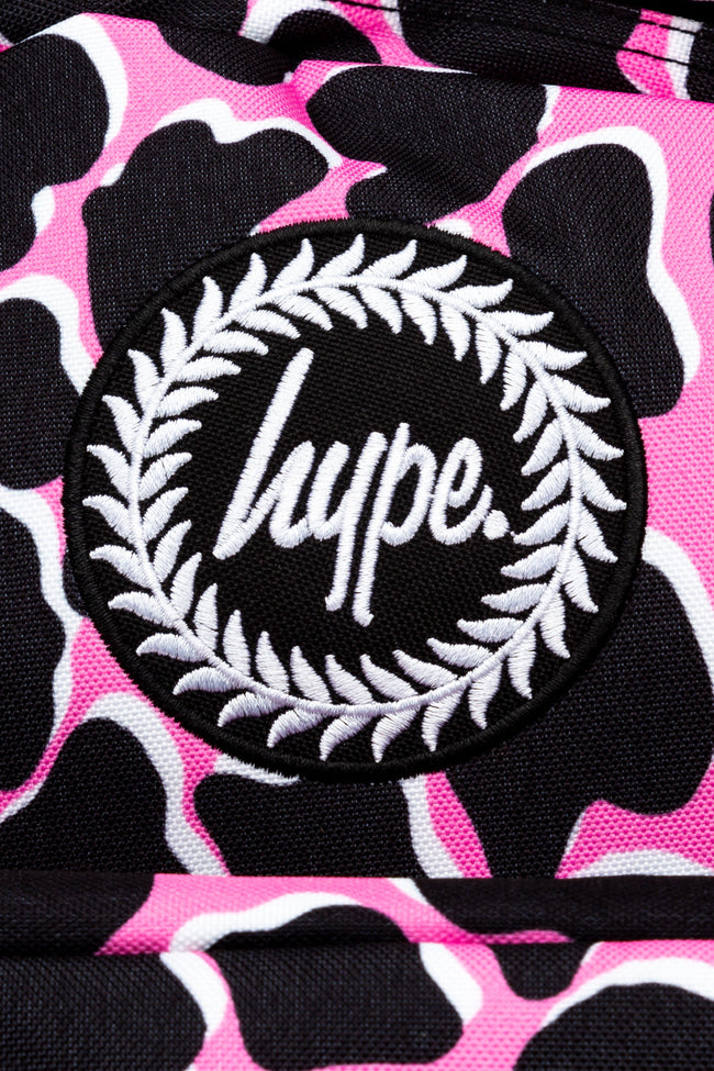 HYPE PINK & BLACK OUTLINE ANIMAL UTILITY BACKPACK