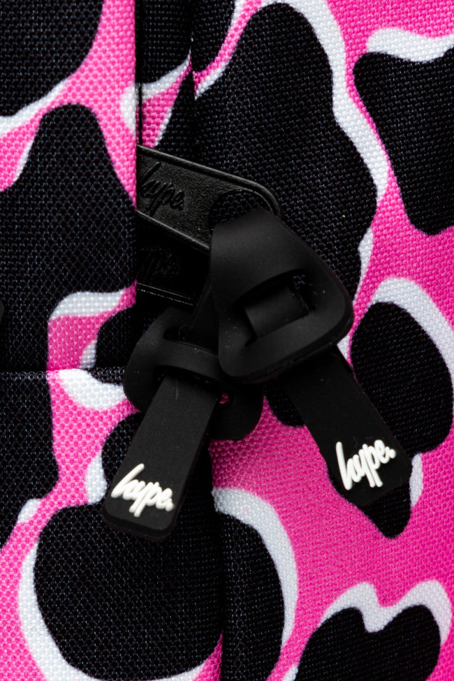 HYPE PINK & BLACK OUTLINE ANIMAL UTILITY BACKPACK