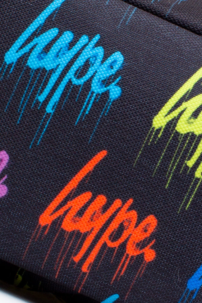 HYPE MULTI COLOURED WALL GRAFFITI DRIP MAXI PENCIL CASE