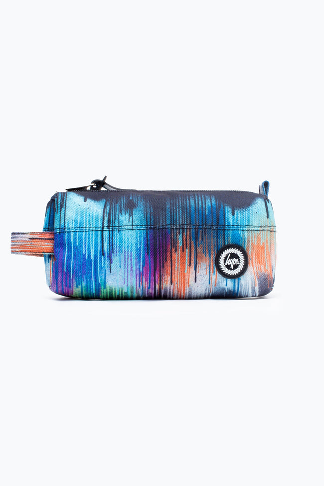 HYPE MULTI COLOURED DRIP PENCIL CASE