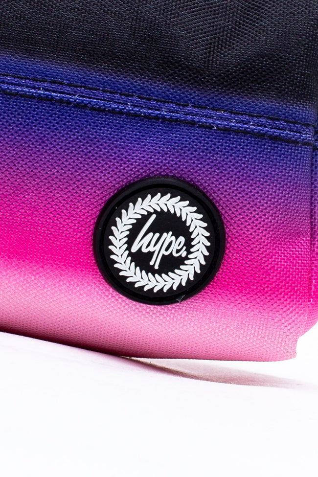 HYPE BLACK PINK & PURPLE GRADIENT PENCIL CASE