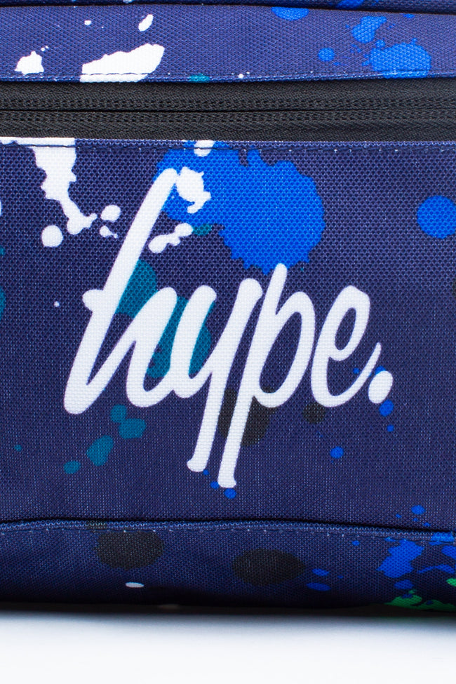 HYPE BLUE GREEN WHITE LARGE SPLAT BOOT BAG