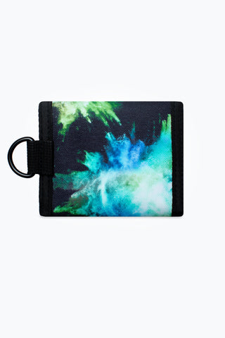 HYPE BLUE & GREEN CHALK DUST WALLET