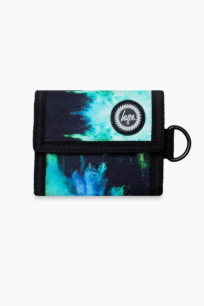 HYPE BLUE & GREEN CHALK DUST WALLET