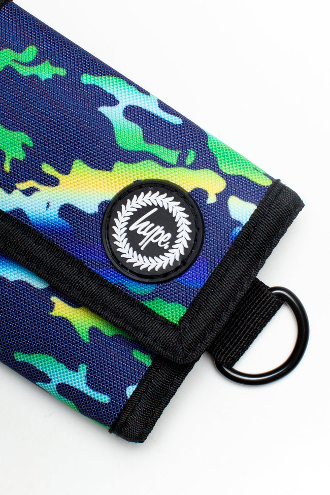 HYPE NAVY WITH CAMO GRADIENTS WALLET