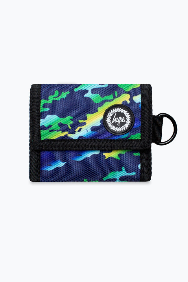 HYPE NAVY WITH CAMO GRADIENTS WALLET