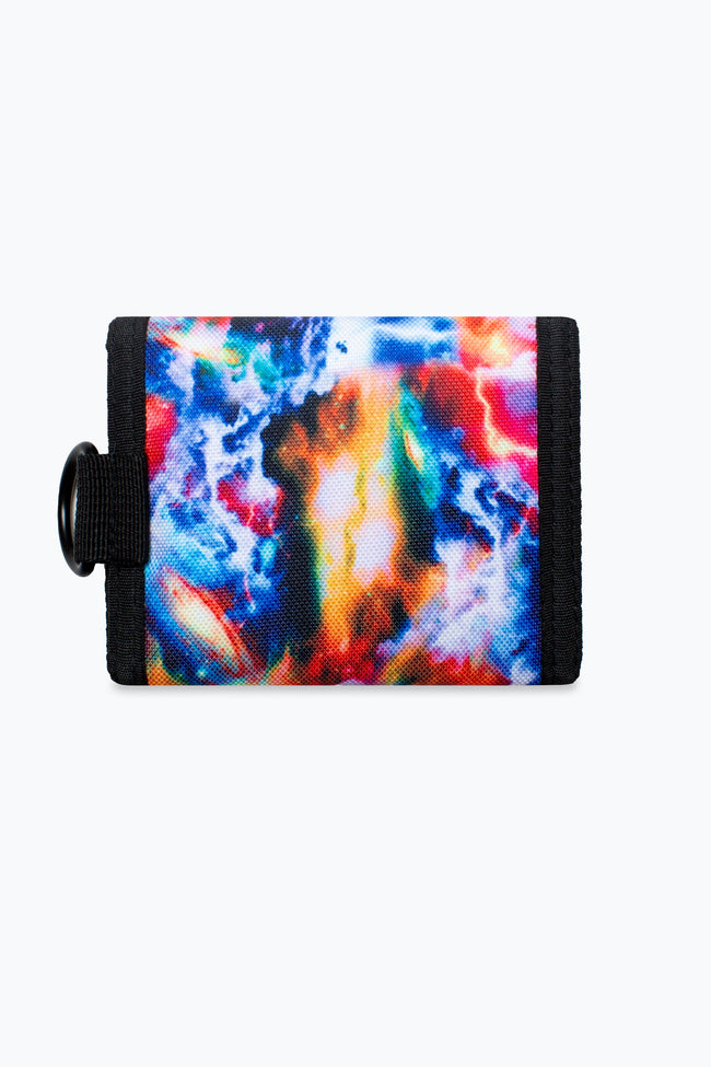 HYPE BLUE & ORANGE LIGHTNING GALAXY WALLET