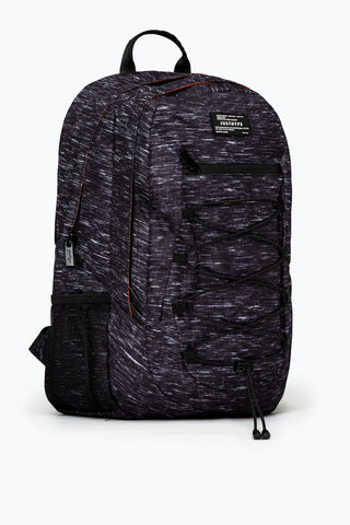 HYPE BLACK SPACE DYE MARL MAXI BACKPACK