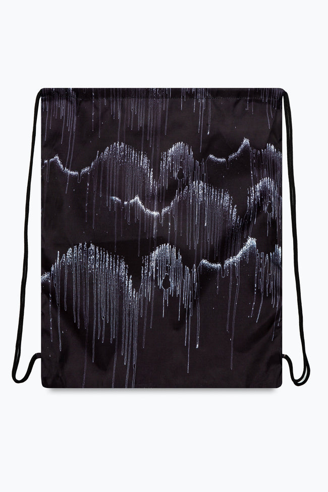 HYPE MONO WAVE DRIP DRAWSTRING BAG