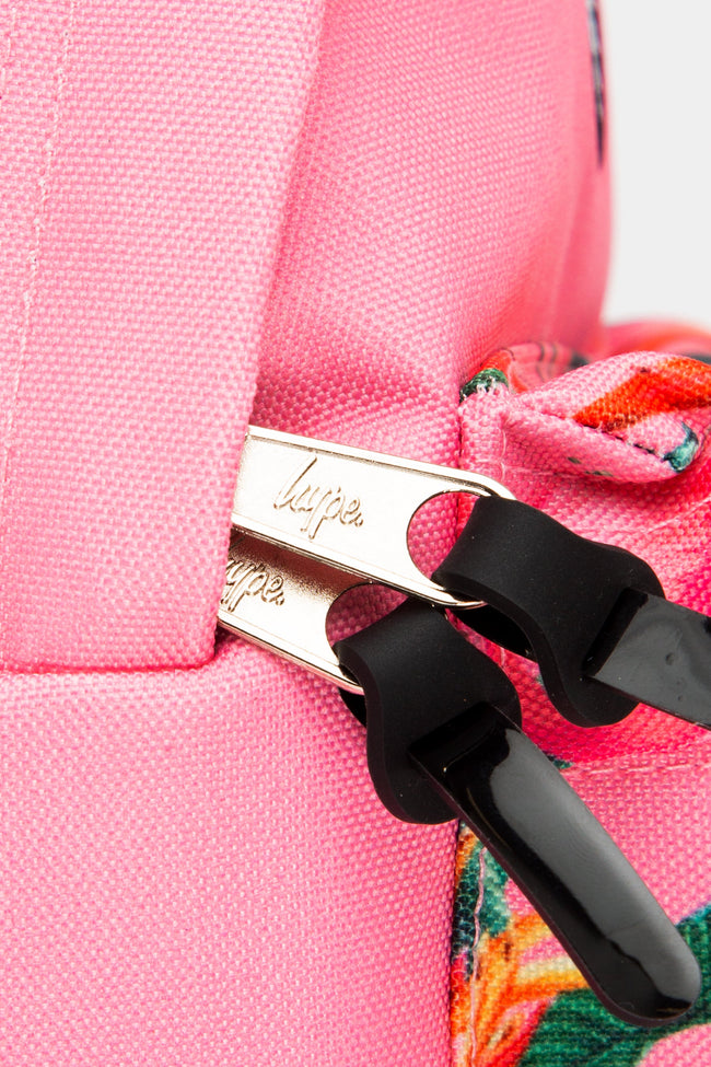 HYPE PINK FLAMINGO RAINFOREST MINI BACKPACK