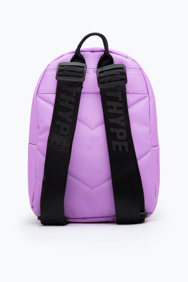 HYPE LILAC GRAFFITI MINI BACKPACK