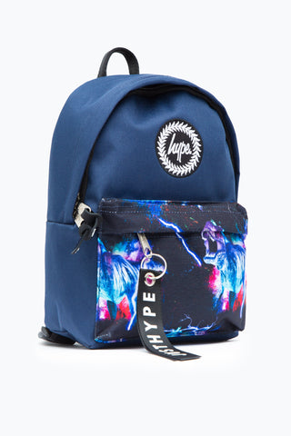 HYPE BLUE POCKET SPACE DINOSAUR MINI BACKPACK