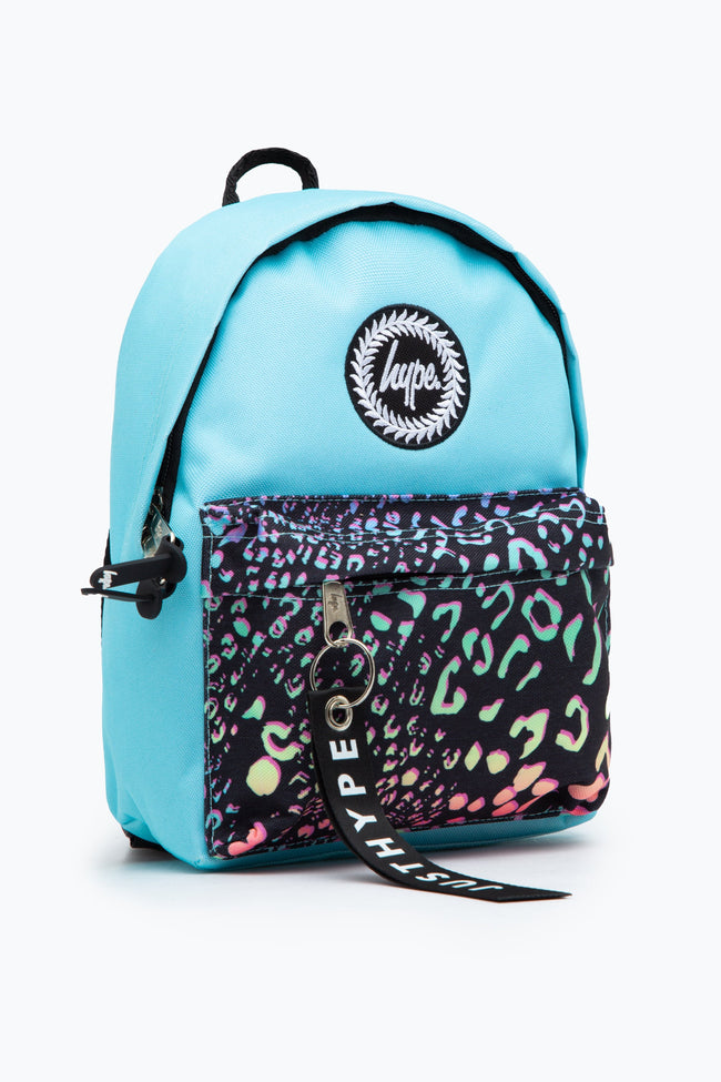 HYPE TEAL GRADIENT PASTEL ANIMAL MINI BACKPACK