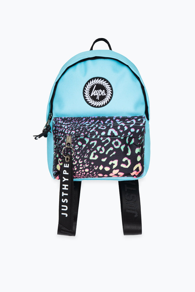 HYPE TEAL GRADIENT PASTEL ANIMAL MINI BACKPACK