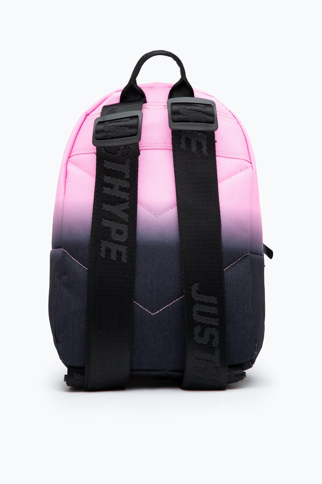 HYPE PINK & BLACK ANIMAL POCKET MINI BACKPACK