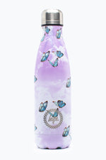 HYPE LILAC CLOUD BUTTERFLY METAL WATER BOTTLE