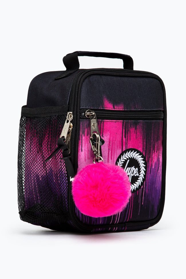 HYPE PURPLE & PINK DRIP LUNCHBOX