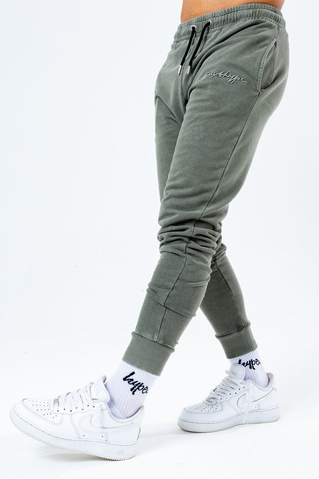 HYPE SLATE ACID WASH MEN'S JOGGERS