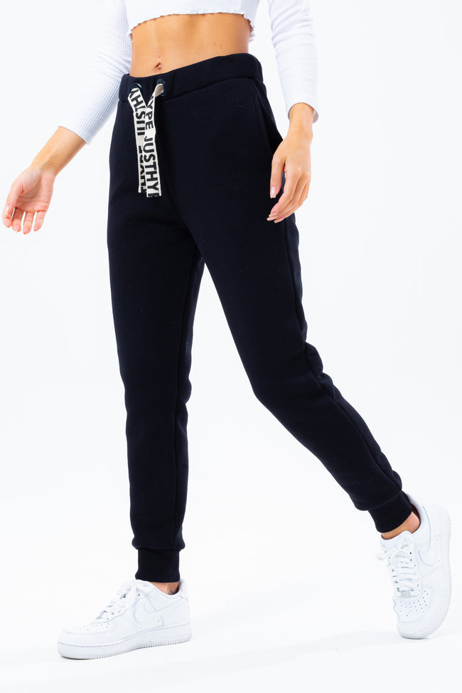 HYPE NAVY DRAWSTRING WOMEN'S JOGGERS