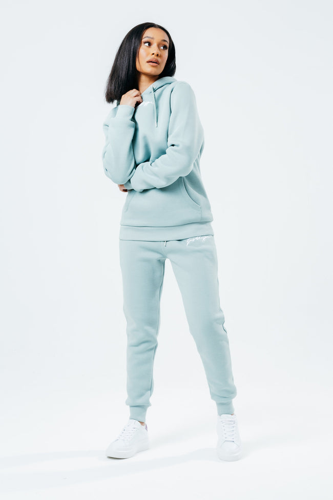 HYPE SAGE SCRIBBLE LOGO WOMEN'S JOGGERS