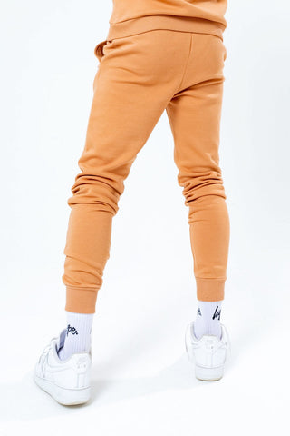 HYPE BEIGE SCRIBBLE LOGO MEN'S JOGGERS