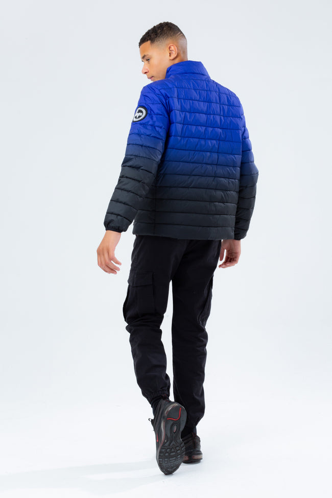 HYPE BLUE FADE BOYS PUFFER JACKET