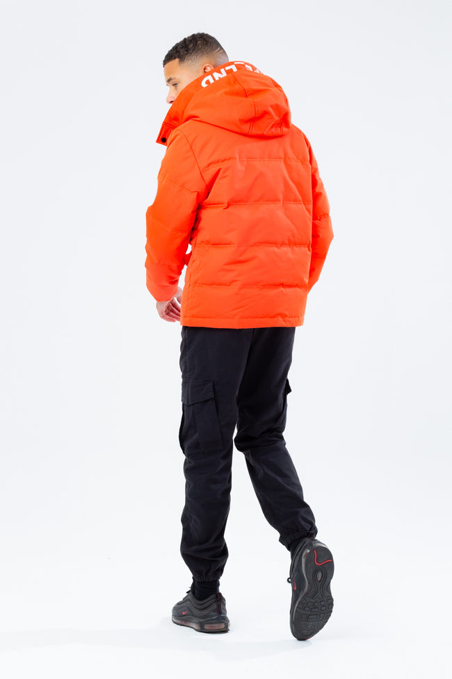 HYPE RED HOOD BOYS PUFFER JACKET