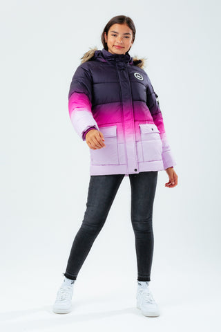 HYPE PURPLE FADE GIRLS EXPLORER JACKET