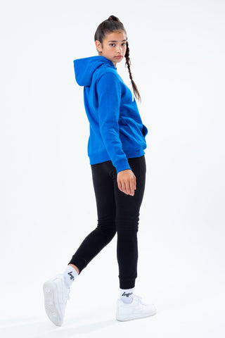 HYPE BLUE HOODIE BLACK KIDS JOGGER SET