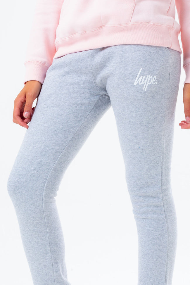 HYPE PINK HOODIE AND GREY GIRLS JOGGER SET