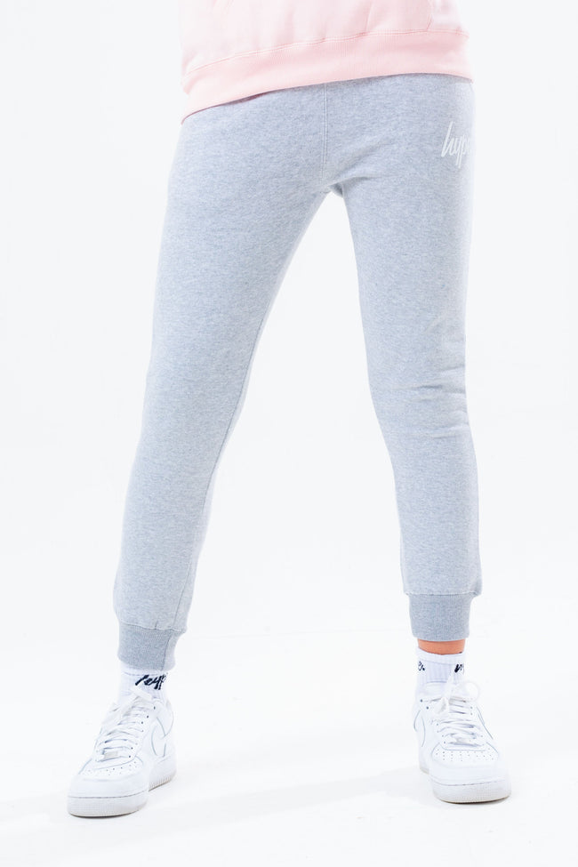 HYPE PINK HOODIE AND GREY GIRLS JOGGER SET