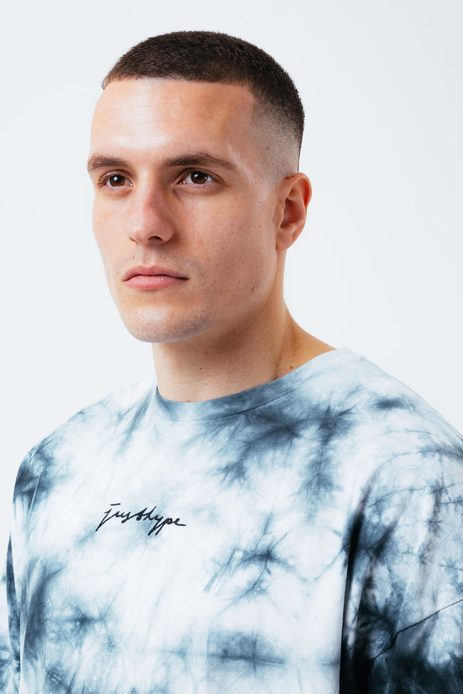 HYPE WEST DYE MEN'S OVERSIZED T-SHIRT