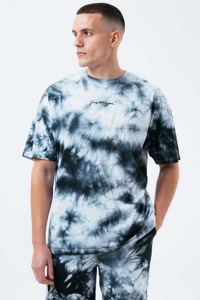 HYPE WEST DYE MEN'S OVERSIZED T-SHIRT