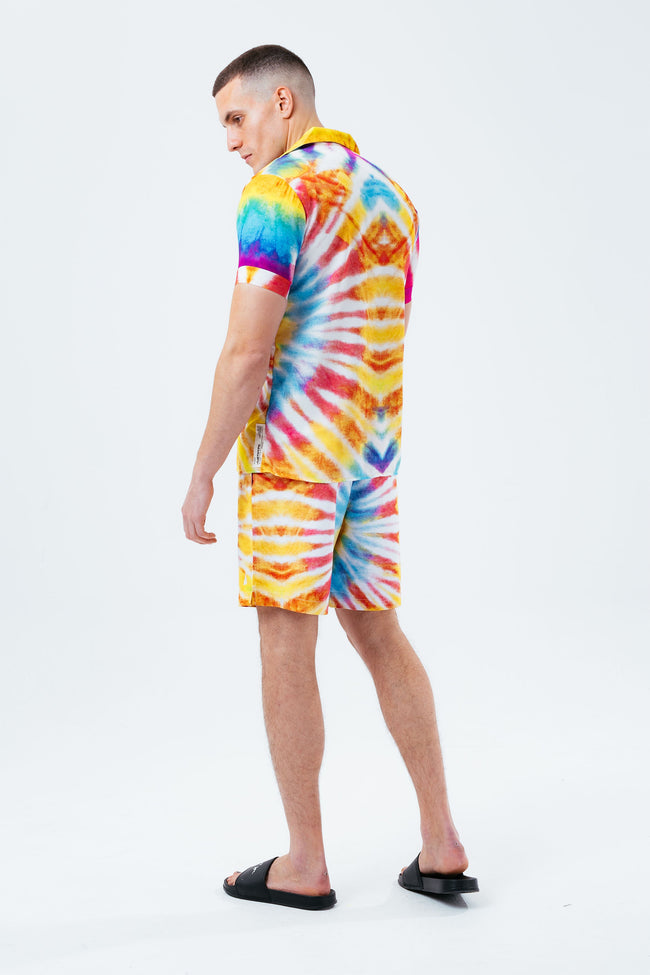 HYPE TIE DYE MEN'S RESORT SHIRT