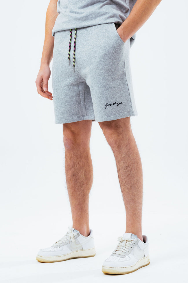 HYPE GREY MARL MEN'S SHORTS