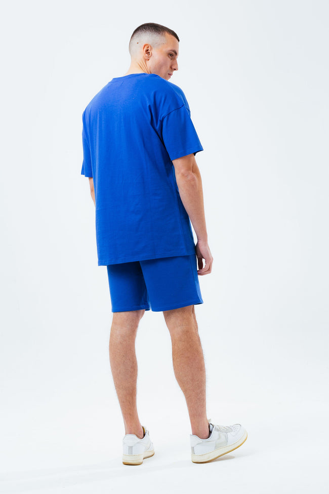 HYPE ROYAL BLUE MEN'S OVERSIZED T-SHIRT